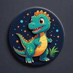 Artist Dino badge 4