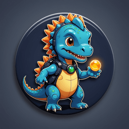 Artist Dino badge 5