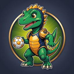Football Dino badge 6