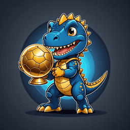 Football Dino badge 8