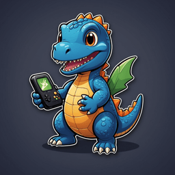 Gamer Dino badge 6