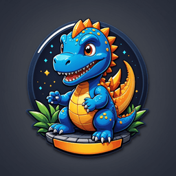 Gamer Dino badge 7