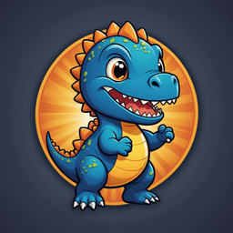 Meme Dino badge 4
