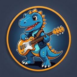 Music Dino badge 5