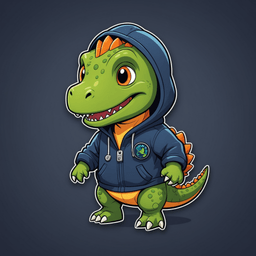 Coder Dino badge 4