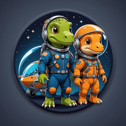 Astro Dino badge 5