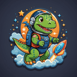 Astro Dino badge 6