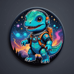 Astro Dino badge 7