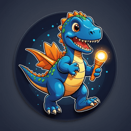 Athlete Dino badge 5