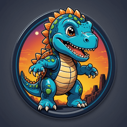 Athlete Dino badge 6